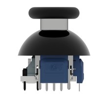 Nouveau joystick ABS K-silver JT13-005 TMR avec amortissement réglable de 30 à 80gf, compatible avec PS4/PS5/Switch Pro