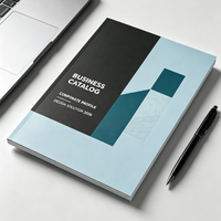 Libros Impresos Personalizados con Diseño Moderno y Elegante para Paquete de Introducción al Cliente en Ferias Comerciales