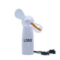 Vente en gros d'usine, mini ventilateurs portables électriques USB à LED, fournitures promotionnelles pour les mariages et les fêtes