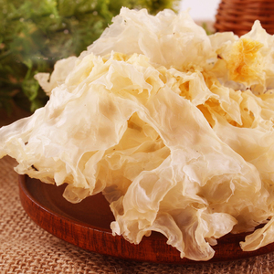 Bola de Tremella seca blanca orgánica de alta calidad, hongo de nieve blanco, oreja de plata seca, 80g - Product Image 2