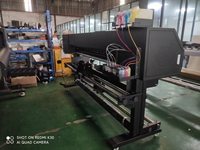 Precio 1120 USD 1900 Impresora de rollo a rollo de un solo cabezal Adecuado para impresoras automatizadas de tinta a base de agua Tinta solvente ecológica Tinta UV