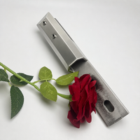 Produit phare : Support de fixation latérale pour verre en acier inoxydable, pour balustrade de terrasse extérieure, balcon, escalier, garde-corps de sécurité, DIY