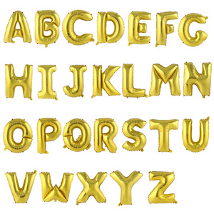 16 <strong>Inch</strong> <strong>Letter</strong> a to Z <strong>Alphabet</strong> Foil Balloons <strong>Letter</strong> Birthday Party Wedding Decoration Event &amp; Party Supplies Birthday Balloons - Product Image 3