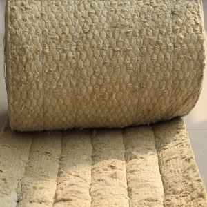ASTM C592 Đá Khoáng <span class=keywords><strong>Rock</strong></span> <span class=keywords><strong>Wool</strong></span> Roll Sợi Cách Nhiệt 50Mm <span class=keywords><strong>Rock</strong></span> <span class=keywords><strong>Wool</strong></span> Chăn Với Lưới Dây - Product Image 5