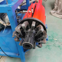 Motor multifuncional, máquina de tracción de cobre, carcasa rota, bobina de estator, motor de desmontaje, desmontaje de motor antiguo