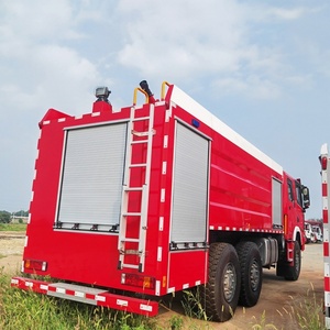 Camión de Bomberos Shacman de 12m³ para Rescate, Vehículo Especial de Extinción de Incendios con Tanque de Agua para Aeropuertos, en Venta - Product Image 3
