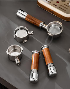 Pesan Langsung Portafilter Tanpa Dasar yang Kompatibel dengan Barsetto & Delong & E61 dengan Keranjang Filter Stainless Steel 2/3 Ears - Product Image 6