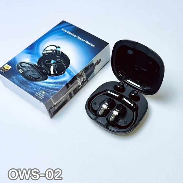 OEM logo 2026 Private Model Open End Earphones Digital Display High Sound Quality ENC Noise Reduction IPX-4 Waterproof Touch