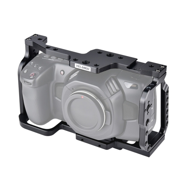 Dropshipping&Wholesale YELANGU C9 YLG0911A-A Video Camera Cage Stabilizer for DJI BMPCC 4K