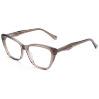 Lunettes de vue unisexes Elan Optical YB6201, monture complète œil de chat, légères, en acétate naturel parfumé, pour myopie