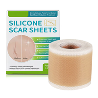 Bande et patchs de suppression des cicatrices en silicone souple de qualité médicale, resserrant et raffermissant, couleur nude pour les cicatrices anciennes et récentes