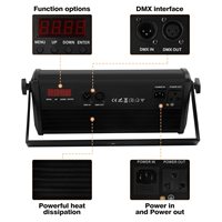 Barre lumineuse de scène TSINYE lampe de lavage Dj Lights Bar DMX Control Auto Play Sound Activated Uplight Bar Changement de couleur avec télécommande RF
