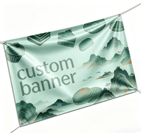 Bannière en vinyle maillé personnalisée pour barricade, impression UV synchronisée, imperméable, pour décoration de fêtes de rue et événements publics