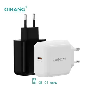 Nhà máy chất lượng cao sạc nhanh USB Power Adapter chúng tôi cắm PD 45W tường sạc cho máy tính xách tay máy tính CE KC CB chứng nhận