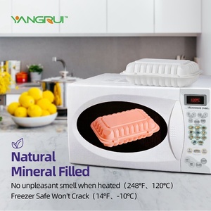Contenedores de Alimentos Tipo Concha <span class=keywords><strong>para</strong></span> Llevar, Aptos <span class=keywords><strong>para</strong></span> Microondas, Precio de Fábrica, Cajas de Almacenamiento Desechables de 9x9 Pulgadas, Flexibles - Product Image 3