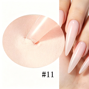 Polvo Acrílico para <span class=keywords><strong>Uñas</strong></span> ELLIS NAIL 2 en 1, 56g/2oz, Secado Rápido, <span class=keywords><strong>con</strong></span> Brillo, <span class=keywords><strong>Rosa</strong></span> Natural, Blanco, Transparente, Profesional - Product Image 1
