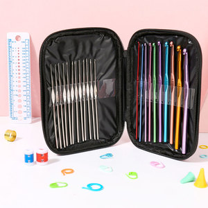 Nuevo Set de 100 Ganchos de Crochet 2026 con Agujas de Tejer, Herramientas de Costura, Juego Completo, Calibrador de Punto, Tijeras, Kit de Herramientas Domésticas - Product Image 4