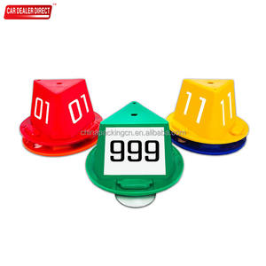 ป้ายแม่เหล็กติดหลังคารถยนต์แบบกำหนดเอง ตัวเลขแม่เหล็กติดหลังคารถยนต์หลากสี - Product Image 2