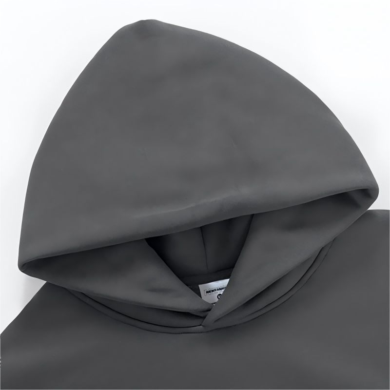 Custom Logo High Quality 500 GSM Thick Heavyweight Cotton Fleece Streetwear  Heavy Pullover Oversized Hoodies Men