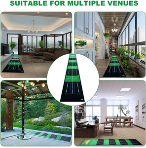 <span class=keywords><strong>Tapis</strong></span> d'entraînement de <span class=keywords><strong>golf</strong></span> JACKSON sur mesure pour l'intérieur et l'extérieur, mini-<span class=keywords><strong>tapis</strong></span> de putting avec support en caoutchouc nitrile, certifié OEKO-TEX - Product Image 3