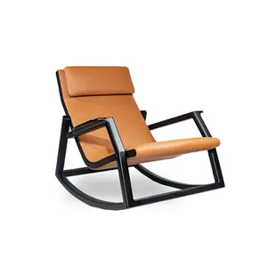 Dash casa мебель минималистичные стулья для гостиной гостиная кресло-качалка деревянное кресло