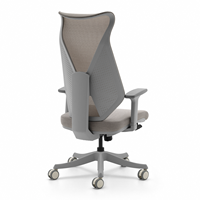 Chaise de bureau ergonomique pivotante haut de gamme, design contemporain, plusieurs couleurs au choix, dossier en maille respirante, coussin moelleux, pour l'école, la maison ou le bureau.