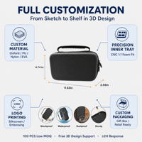 Étui de rangement EVA pour nébuliseur portable, sac organisateur pour appareil respiratoire manuel à usage domestique pour adultes et enfants