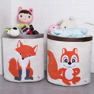 Panier à linge pour bébé à prix compétitif panier à linge pliable en tissu imperméable pour le stockage - Product Image 1