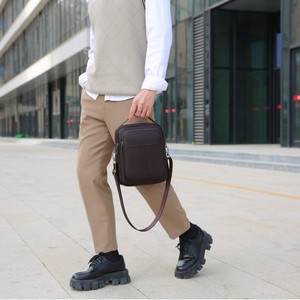 Sac bandoulière homme en cuir PU imperméable de haute qualité, durable, pour voyage et usage quotidien – Série professionnelle en gros - Product Image 2