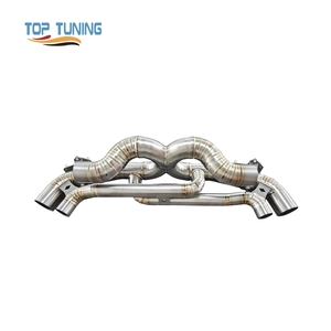 Système d'échappement Catback de haute qualité avec silencieux à valve pour Porsche 911 992 3.0T 2019-2024, tuyaux d'échappement - Product Image 4