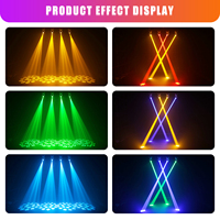 200 W LED Beam Luz con cabezal móvil DMX512 Sharpy Beam 200 Watts Luces con cabezal móvil para DJ Night Club Bar
