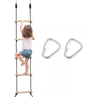 Accessori per parchi giochi all'aperto per bambini, attrezzatura per l'allenamento della linea palestra nella giungla, Set altalena trapezio per parco giochi