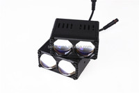 Lampu Sorot Mobil LED Slim Ringan Terbaru 2025, Ukuran 1 inci 1,5 inci, Lampu Kabut LED untuk Grill, Lampu Tambahan untuk Kendaraan Off-road, SUV, dan Motor