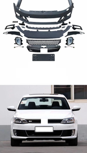 ชุดแต่งรถยนต์ XLstyling ชุดแต่งกันชนหน้าพร้อมกระจังหน้า สำหรับรถยนต์ VW <span class=keywords><strong>Volkswagen</strong></span> Jetta <span class=keywords><strong>2012</strong></span> MK6 รุ่น <span class=keywords><strong>GLI</strong></span> Style - Product Image 6
