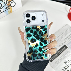 Étui de téléphone portable à imprimé léopard IMD triple protection pour <span class=keywords><strong>iPhone</strong></span> <span class=keywords><strong>13</strong></span>/14/15 - Product Image 2