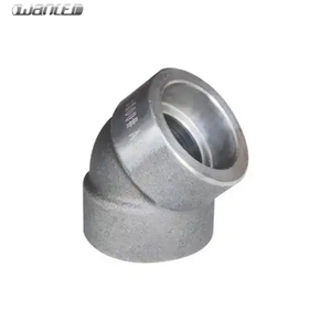Chất lượng cao ASME b16.11 ASTM A105 A234 wpb <span class=keywords><strong>45deg</strong></span> 90deg ổ cắm Hàn khuỷu tay phụ kiện đường ống - Product Image 5