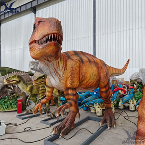 Compre Dinosaurios Animados Realistas de Tamaño Real, Animatrónicos para Espacios Públicos Interiores/Exteriores, Centros Comerciales, Parques de Diversiones y Parques de Aventuras - Product Image 2