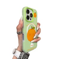 Étui de téléphone portable magnétique en TPU creux, style deux-en-un, avec un design luxueux et une coque transparente