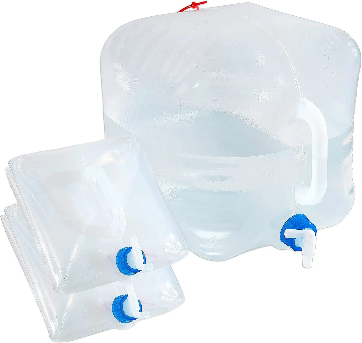 New Design 5l 20l Ultrasound Adblue Packaging Liquid Carrier, Plastic Foldable Medical Gel Cubitainer