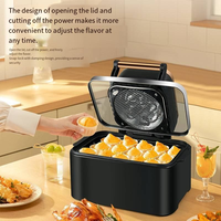 Nouvel appareil de cuisine multifonctionnel grande capacité pour la maison : une friteuse à air pouvant également servir de friteuse à frites