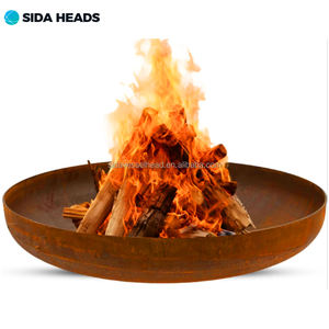 SIDA Tête elliptique en fonte forgée pour conteneur – Portable, utilisation extérieure pour jardin et camping, conception coupe-vent, garantie 1 an - Product Image 1