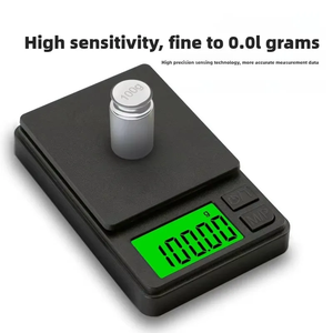 Báscula Digital de Bolsillo 500g x 0.01g – Mini Báscula de Joyería, Báscula de Alta Precisión para Cocina, Alimentos, Oro, Monedas, Polvo – Función Tara - Product Image 2