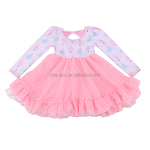 Vestiti della principessa della <span class=keywords><strong>neonata</strong></span> vestito da partito dei bambini vestiti Boutique dei bambini - Product Image 3