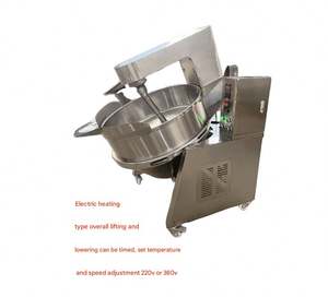 เครื่องกวนอัตโนมัติอเนกประสงค์สำหรับหม้อไฟ พร้อมฟังก์ชั่นหม้อแบบมีแจ็คเก็ตสำหรับผัดและต้มน้ำตาล - Product Image 5