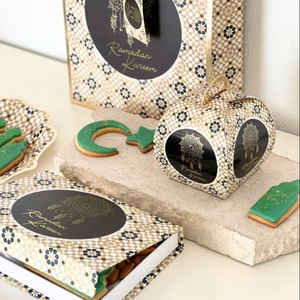 Cajas de Regalo Festivas para Celebraciones del Eid, Caja de Regalo de Lujo para Fiesta de Ramadán Kareem, Cajas de Regalo para Golosinas de Ramadán Kareem - Product Image 3