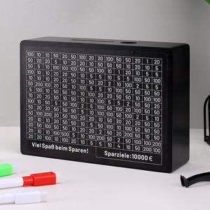 <span class=keywords><strong>Hucha</strong></span> de madera personalizada de alta calidad <span class=keywords><strong>hucha</strong></span> <span class=keywords><strong>para</strong></span> dólar euro libra ahorro decoración del hogar almacenamiento de monedas con número - Product Image 4