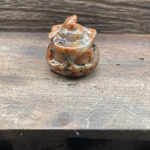 3cm Natural Stones Healing Gemstone Mini Size <b>Crystal</b> Pumpkin Carving Crafts Amethyst <b>Crystal</b> Gifts Hallowmas - Product Image 6