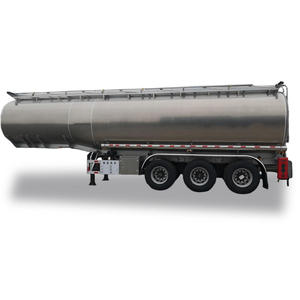 Semi-remorque citerne à 3 essieux pour le transport de liquides, remorque citerne en acier au carbone pour l'asphalte chaud, à vendre - Product Image 4