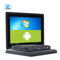 Serveur industriel OEM 4 Go de RAM Panneau PC intégré tout-en-un Windows XP F2 * LAN Support 4G Anless Accessoires informatiques industriels