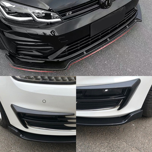 Kits de carrosserie de pare-chocs avant et arrière pour VW <span class=keywords><strong>Golf</strong></span> <span class=keywords><strong>7</strong></span> <span class=keywords><strong>GTI</strong></span> MK7 <span class=keywords><strong>7</strong></span>.5 Diffuseur Spoiler Splitter ABS Plastic Front Lips Rear Bumper - Product Image 6